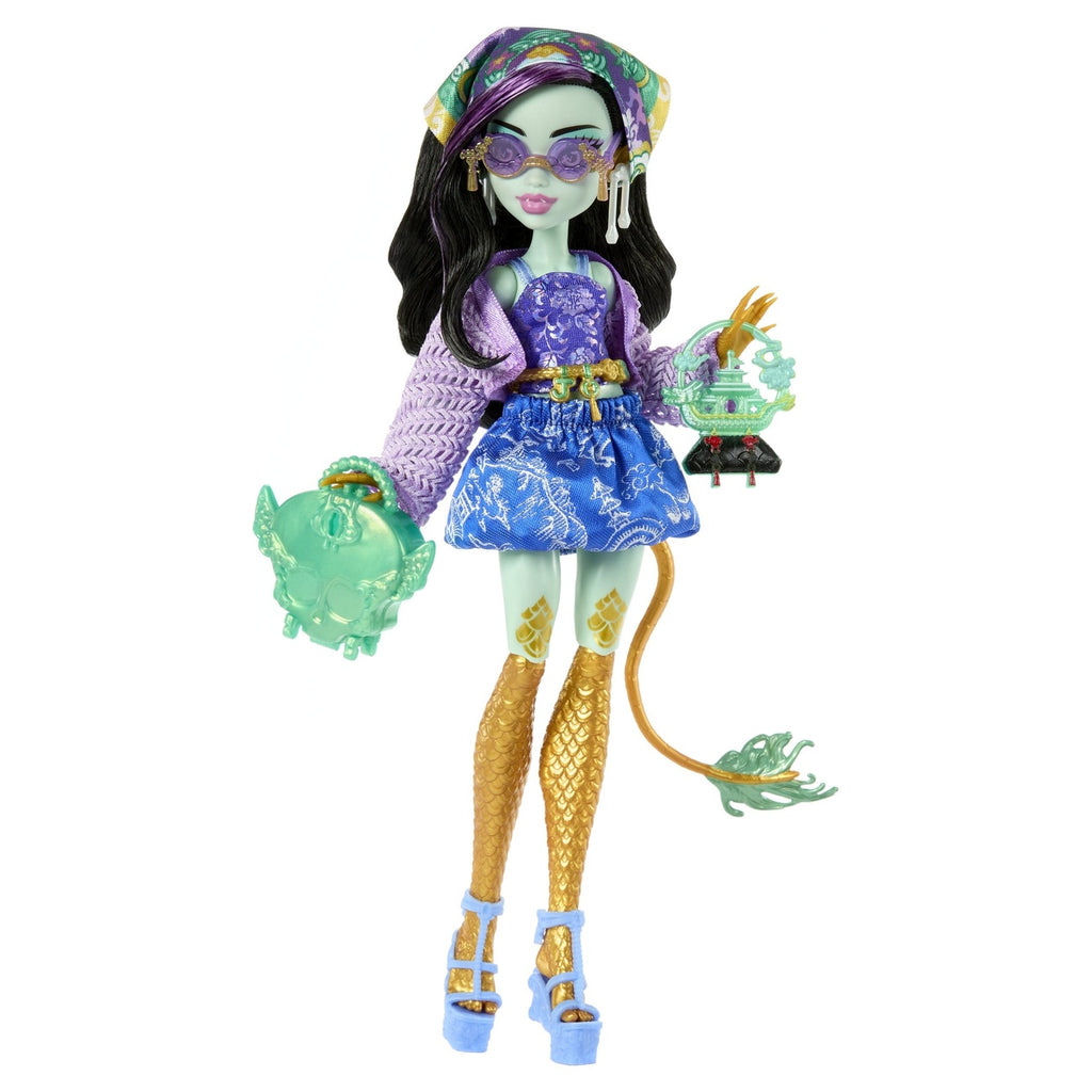 Immagine del prodotto Monster High Skulltimate Secrets Bambola Destination: Gore-geous Oasis - Jinafire Long