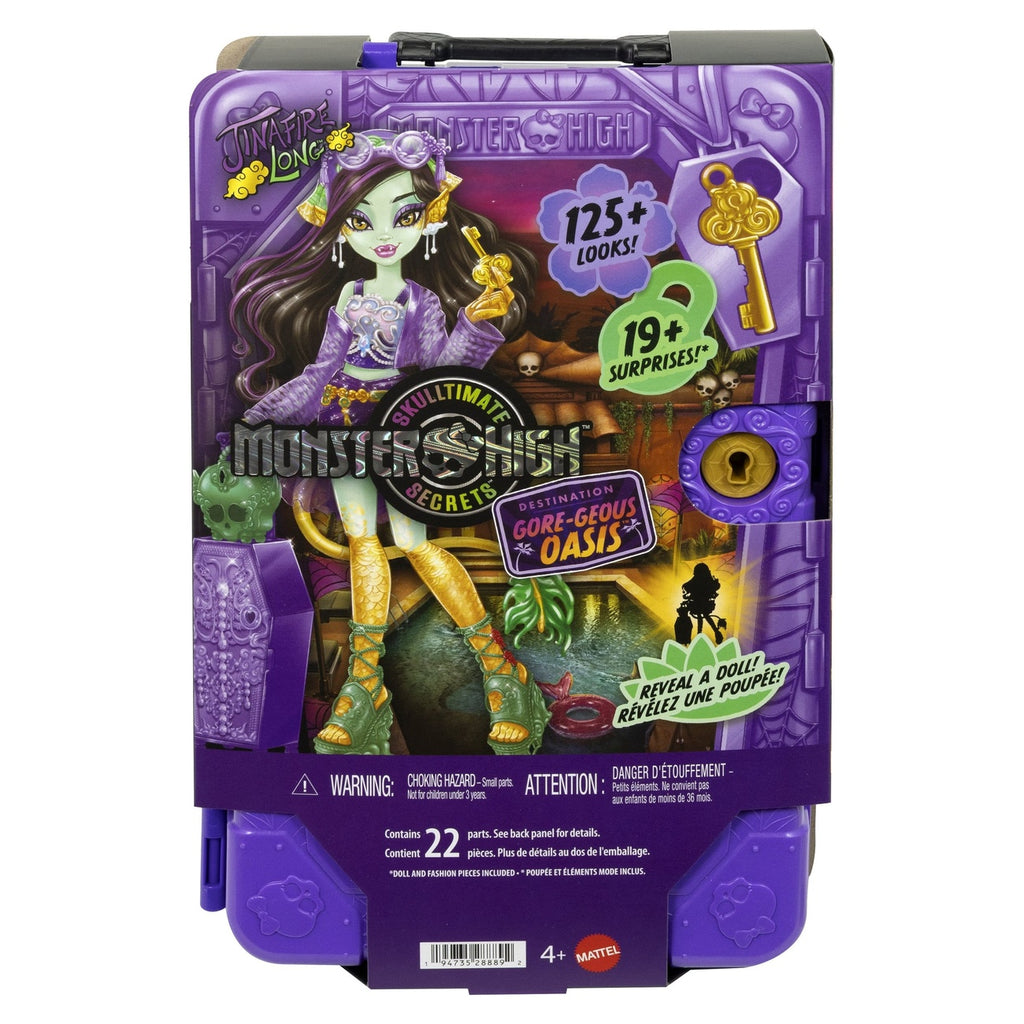 Immagine del prodotto Monster High Skulltimate Secrets Bambola Destination: Gore-geous Oasis - Jinafire Long