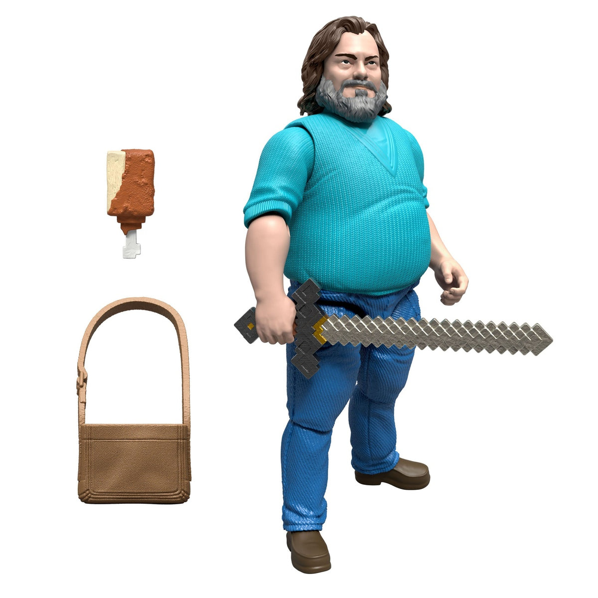 Immagine del prodotto Un’action figure Steve 10 cm – Il film di Minecraft