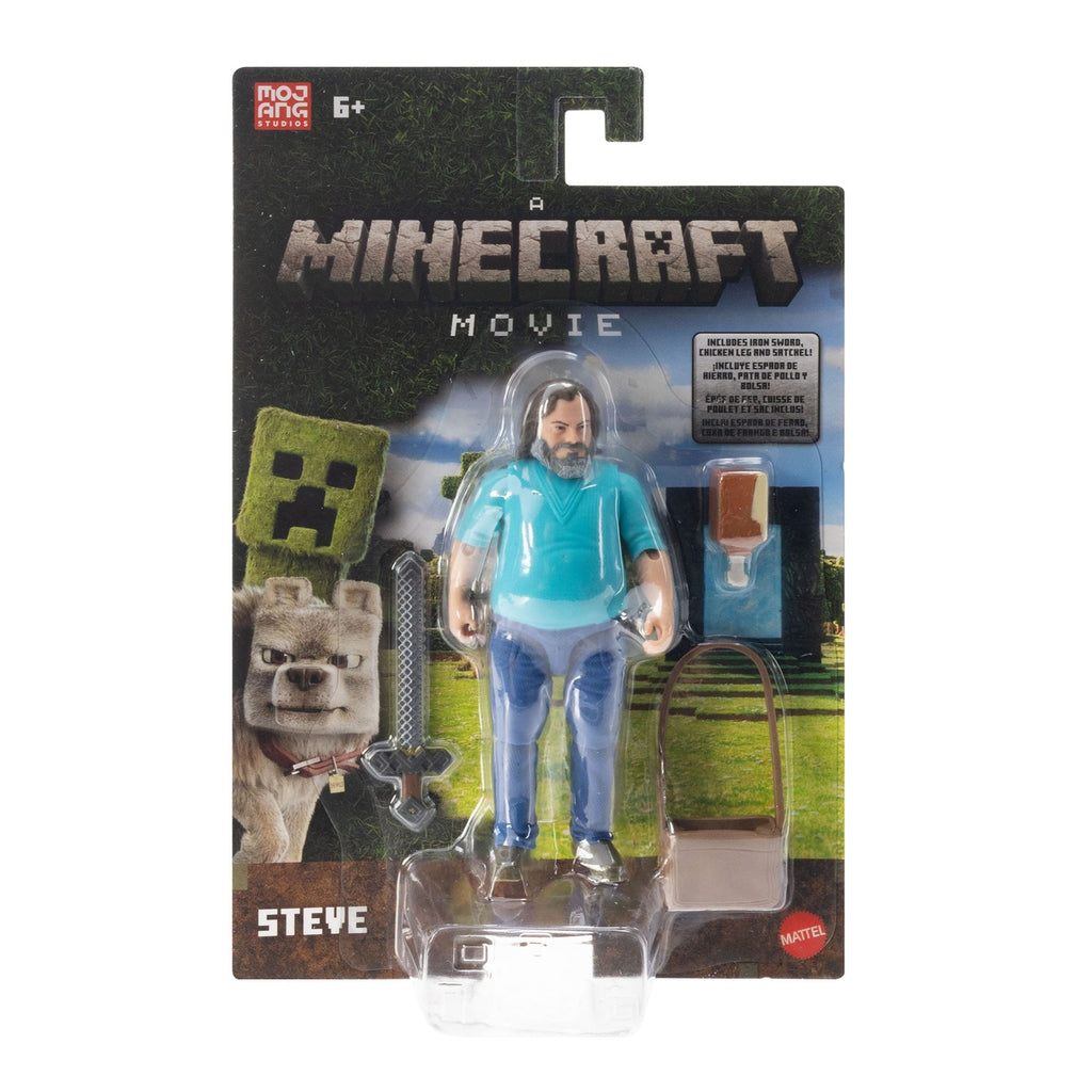 Immagine del prodotto Un’action figure Steve 10 cm – Il film di Minecraft