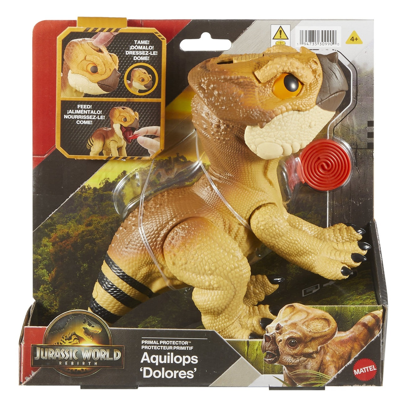 Immagine del prodotto Jurassic World: La Rinascita Action figure interattiva Aquilops Dolores 13 cm