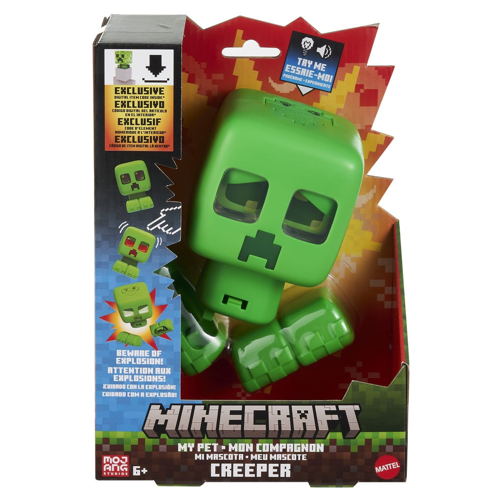 Immagine del prodotto Minecraft Action figure interattiva My Pet Creeper 14 cm