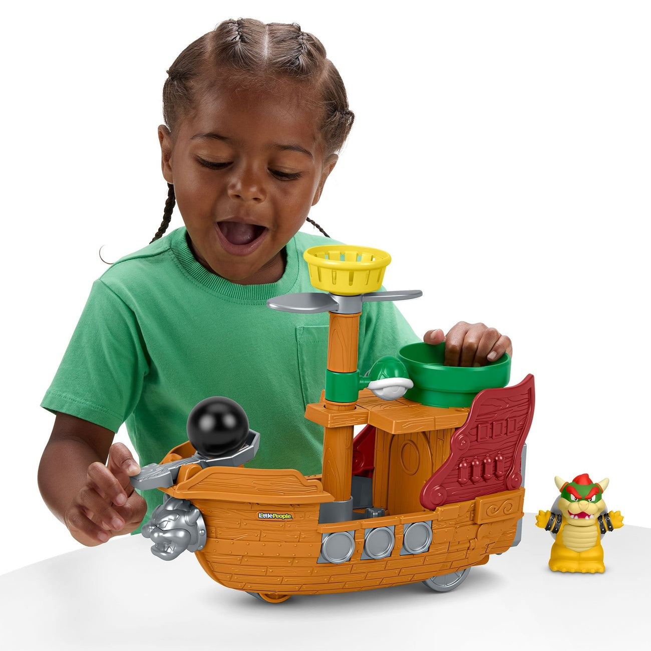 Immagine del prodotto My Mario Little People Playset – Aeronave di Bowser