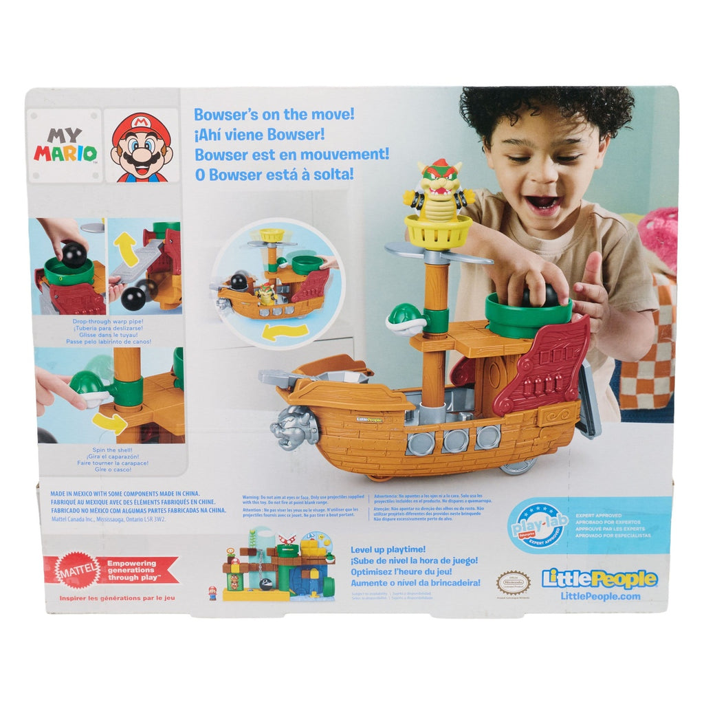 Immagine del prodotto My Mario Little People Playset – Aeronave di Bowser