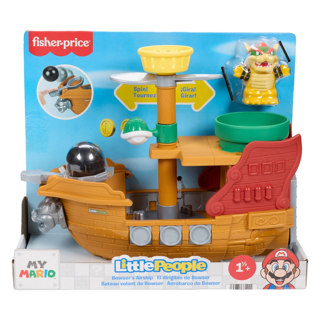 Immagine del prodotto My Mario Little People Playset – Aeronave di Bowser