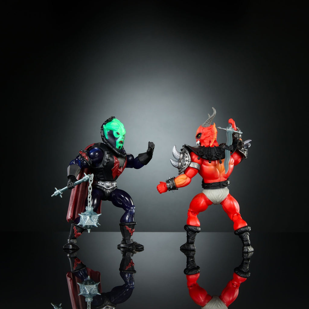 Immagine del prodotto Masters of the Universe x Stranger Things Origins Set di 2 action figure Hordak & Hellfire-Man 14 cm