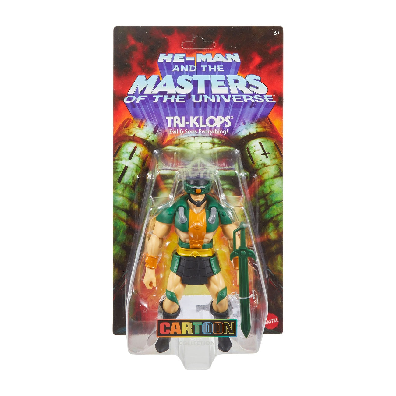 Immagine del prodotto Masters of the Universe Origins Action Figure Cartoon Collection: Tri-Klops 14 cm