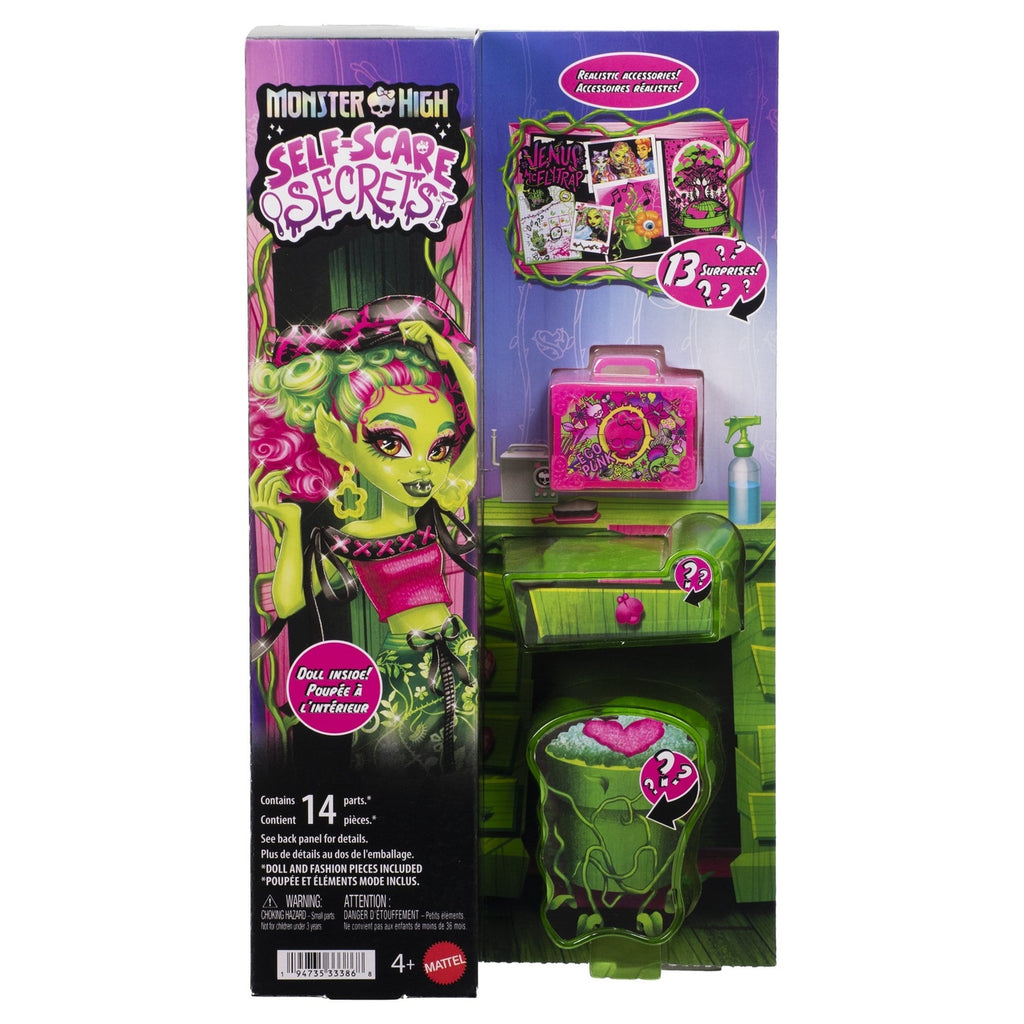Product image Monster High Self-Scare Secrets Doll Venus McFlytrap
