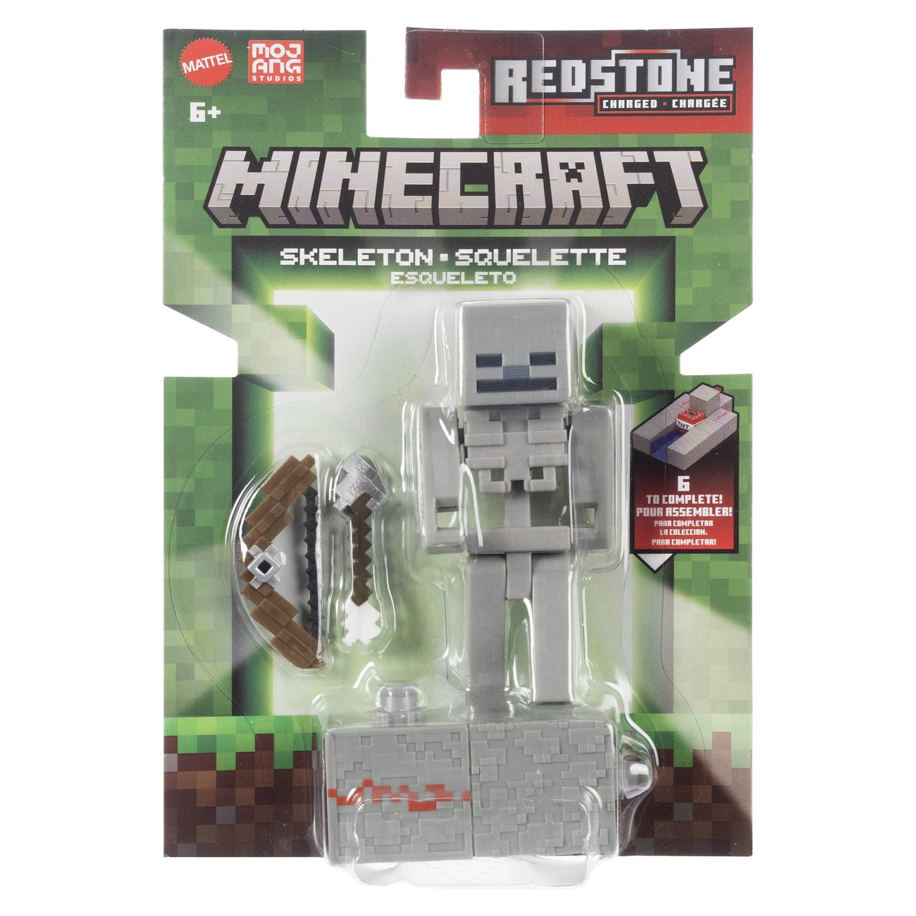 Immagine del prodotto Action figure Minecraft Scheletro 8 cm