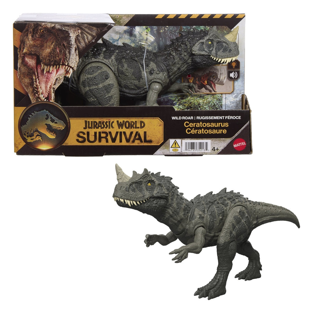 Immagine del prodotto Jurassic World: Survival action figure Wild Roar Ceratosaurus