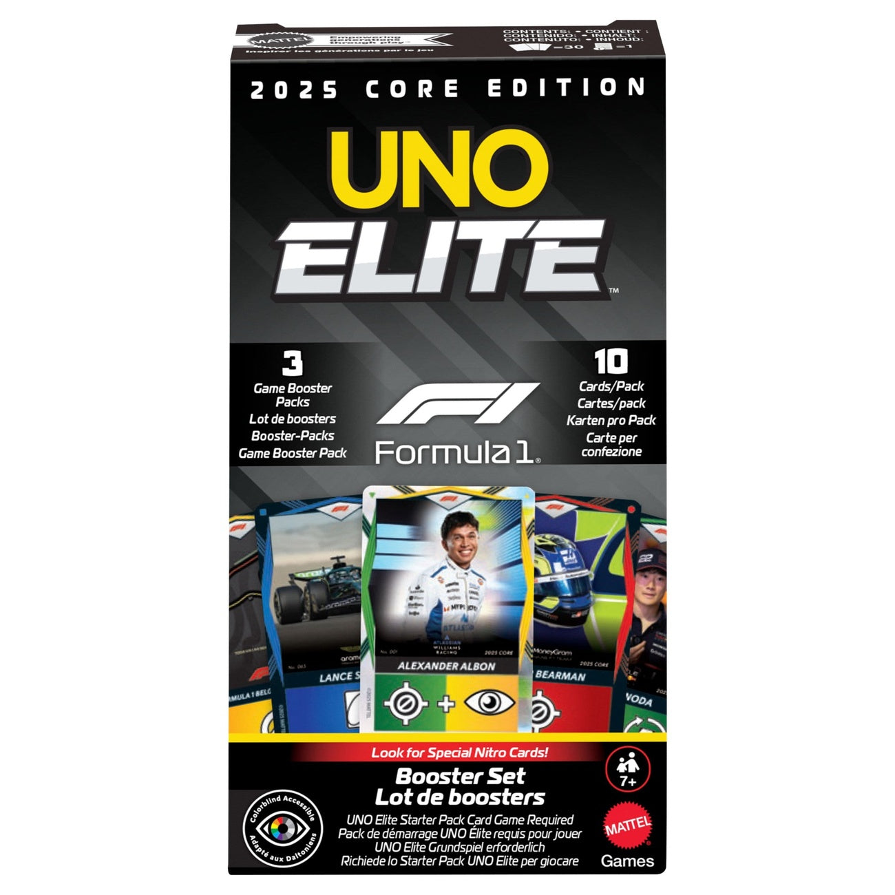 Immagine del prodotto Formula 1 UNO Gioco di carte Elite F1 Booster Set