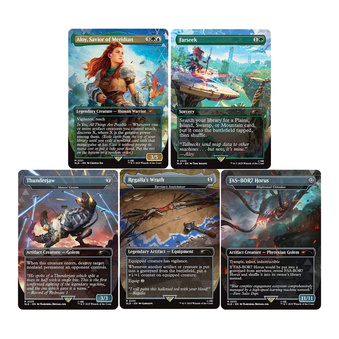 Product image Magic the Gathering Secret Lair x PlayStation: Horizon: Into the Forbidden West English
