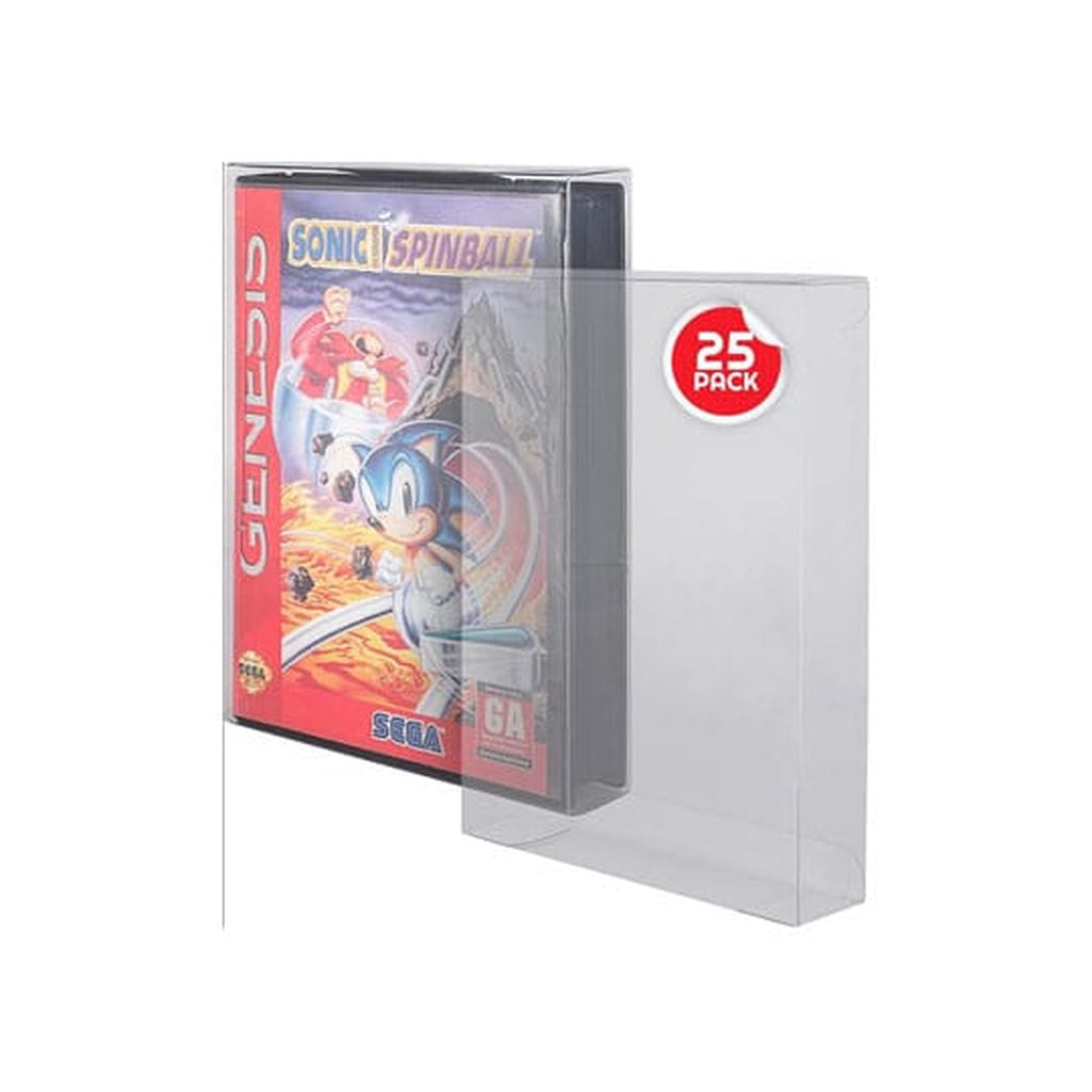 Immagine del prodotto Custodie PET confezione da 25 per giochi Sega Genesis