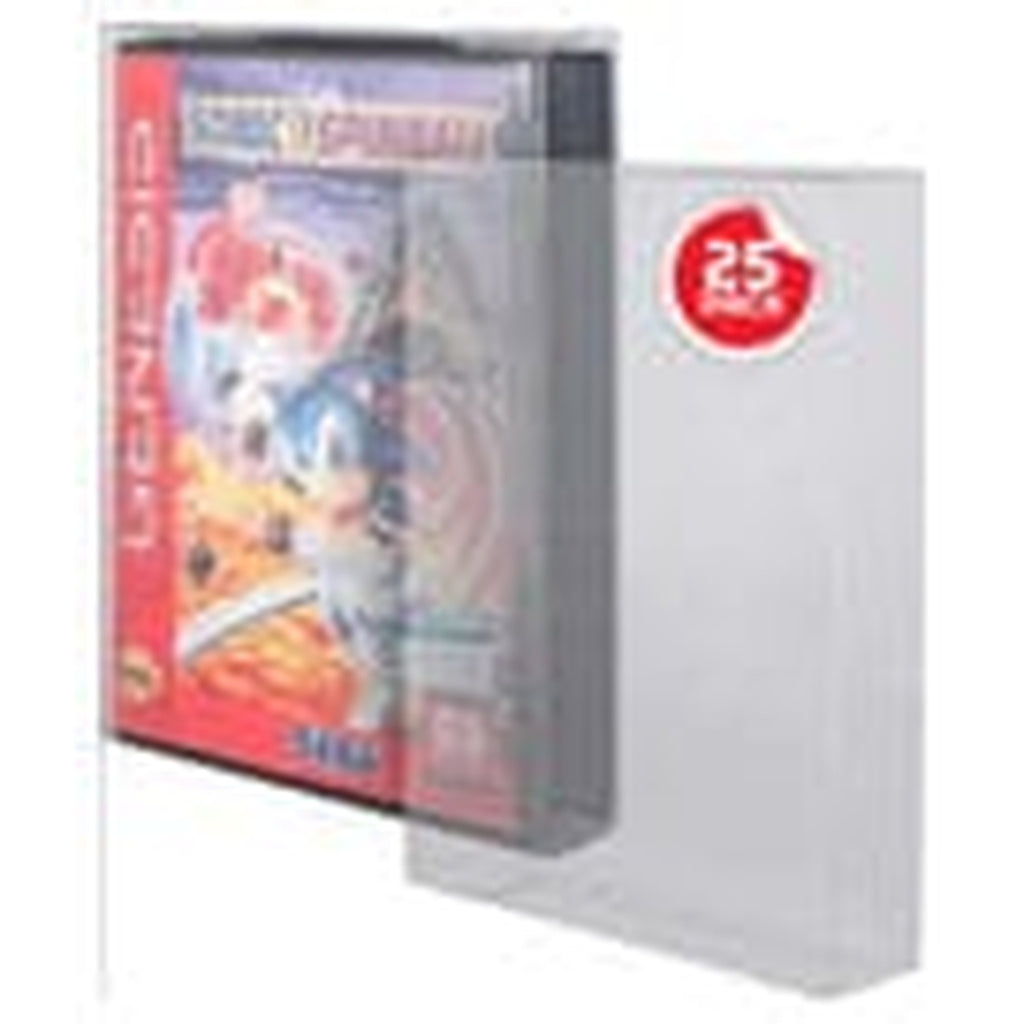 Immagine del prodotto Custodie PET confezione da 25 per giochi Sega Genesis