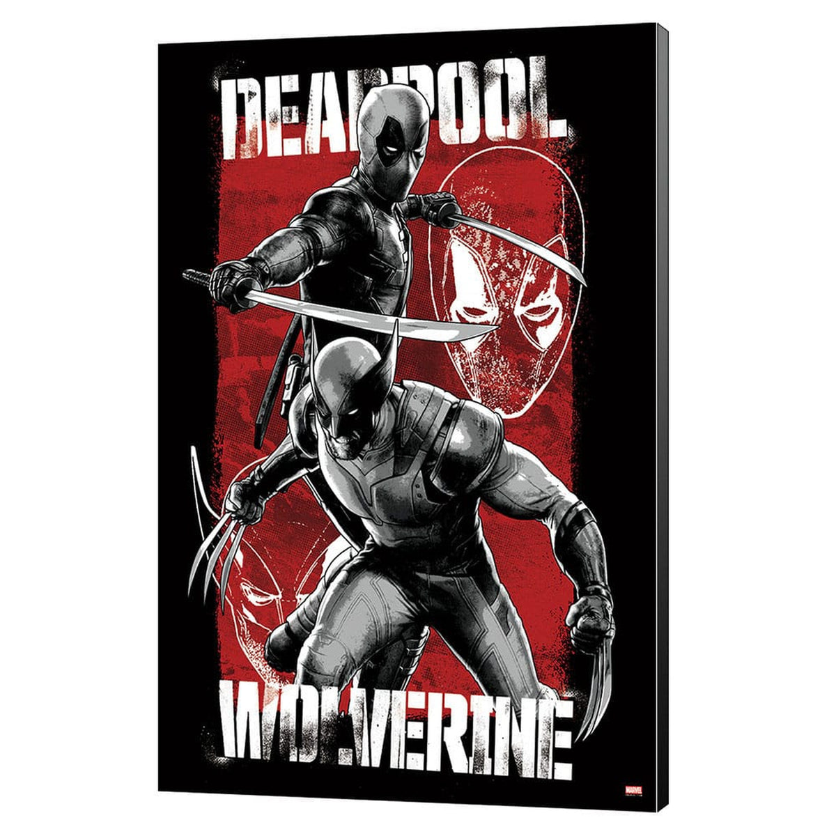 Immagine del prodotto Marvel Stampa su legno Deadpool & Wolverine 03 Maximum Effort 35 x 50 cm