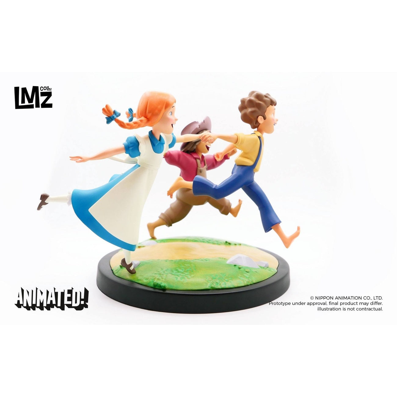 Immagine del prodotto Le Avventure di Tom Sawyer Animated! Statua Tom, Huck & Becky 23 cm