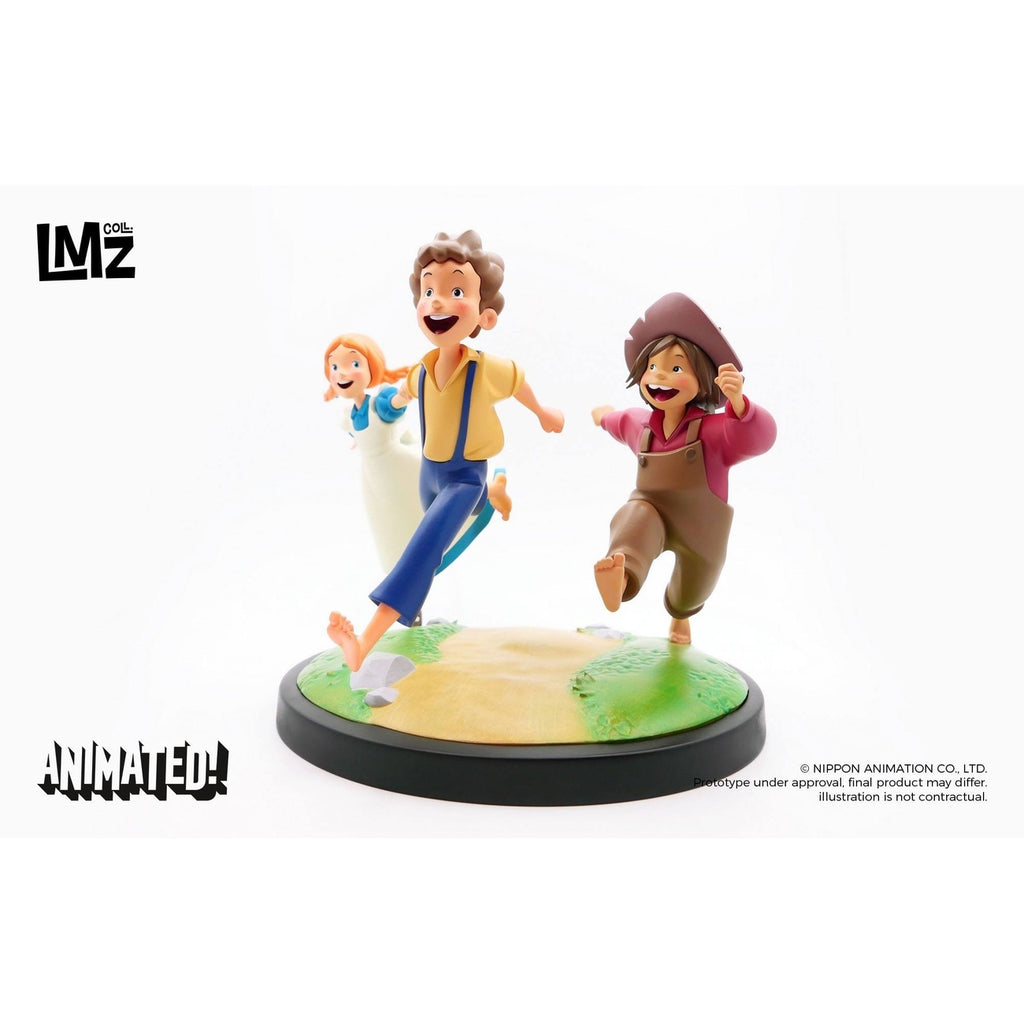 Immagine del prodotto Le Avventure di Tom Sawyer Animated! Statua Tom, Huck & Becky 23 cm