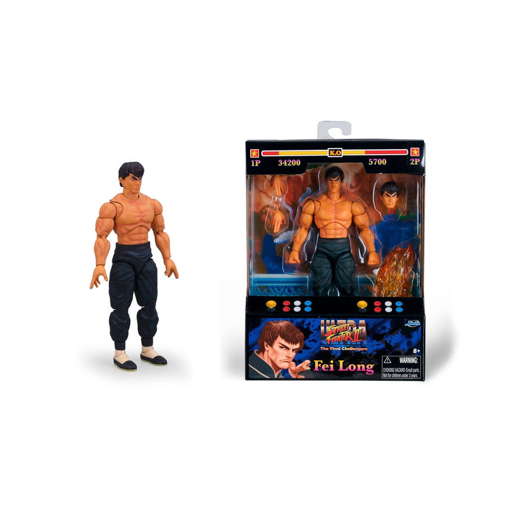 Immagine del prodotto Ultra Street Fighter II: The Final Challengers Action figure 1/12 Fei-Long 15 cm