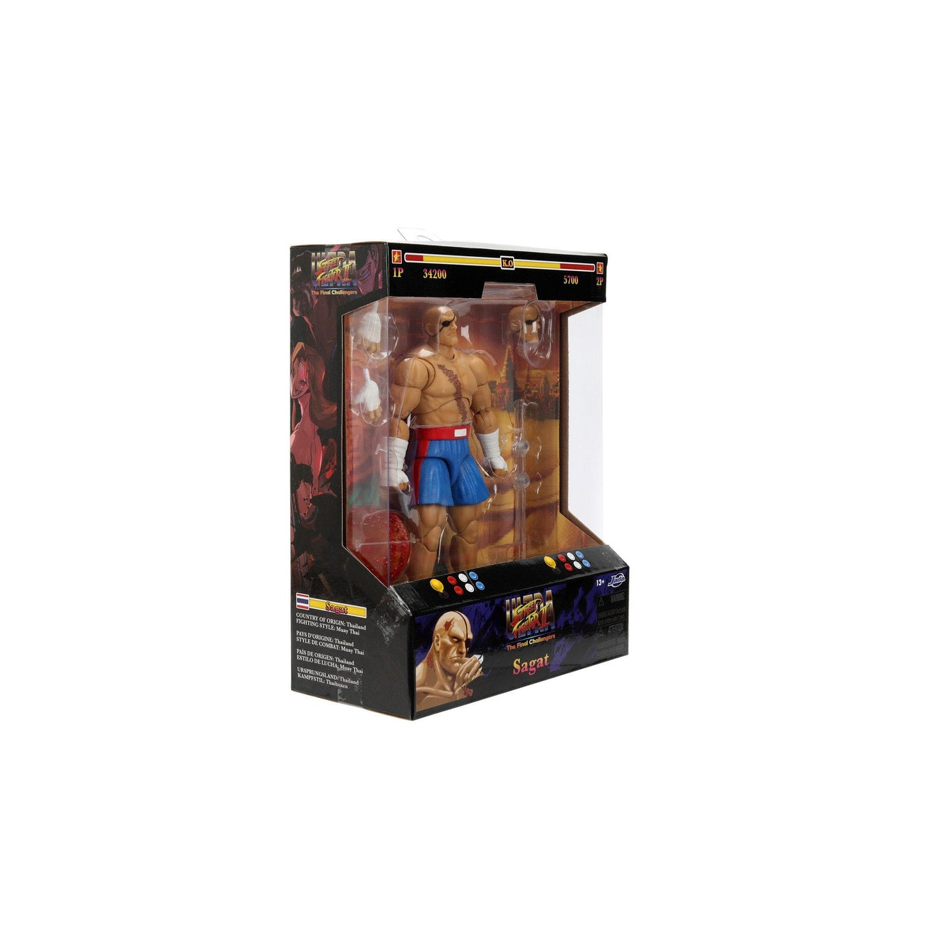 Product image Ultra Street Fighter II: The Final Challengers Action Figure 1/12 Sagat 19 cm