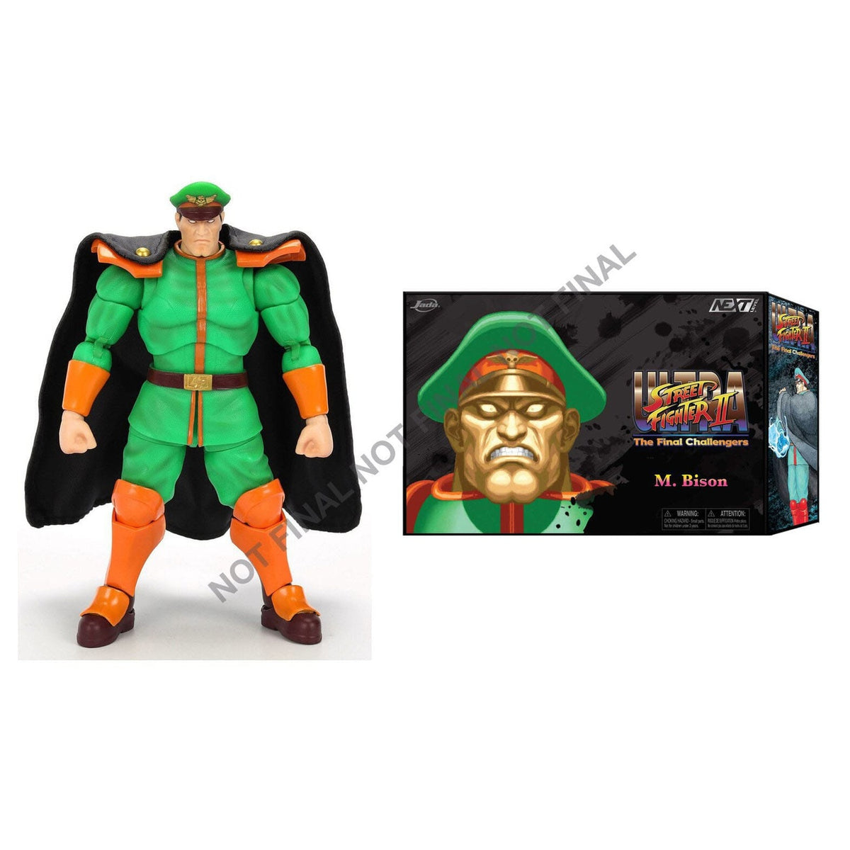 Immagine del prodotto Ultra Street Fighter II: The Final Challengers Action figure 1/12 M. Bison Deluxe 15 cm