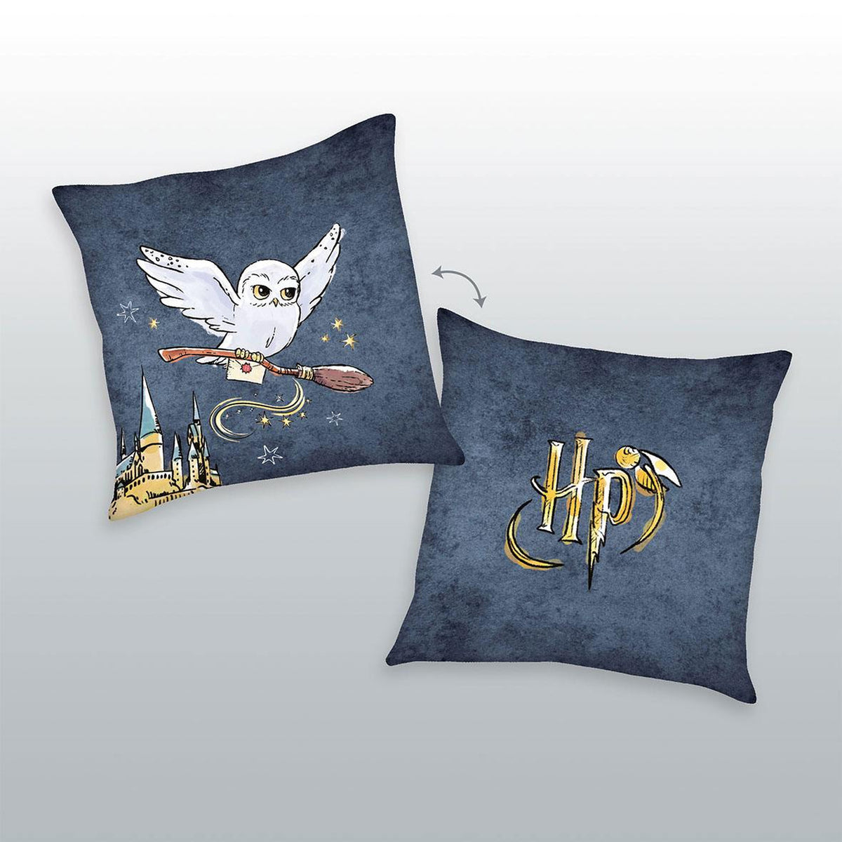 Immagine del prodotto Harry Potter Cuscino Logo e Edvige 40 x 40 cm
