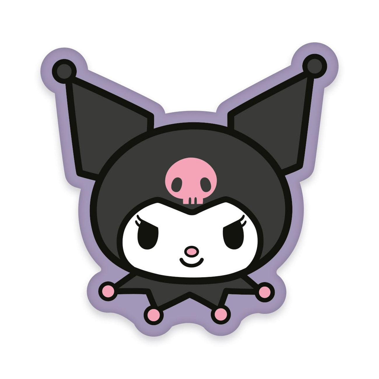 Immagine del prodotto Cuscino decorativo Sanrio Kuromi Face 36 cm