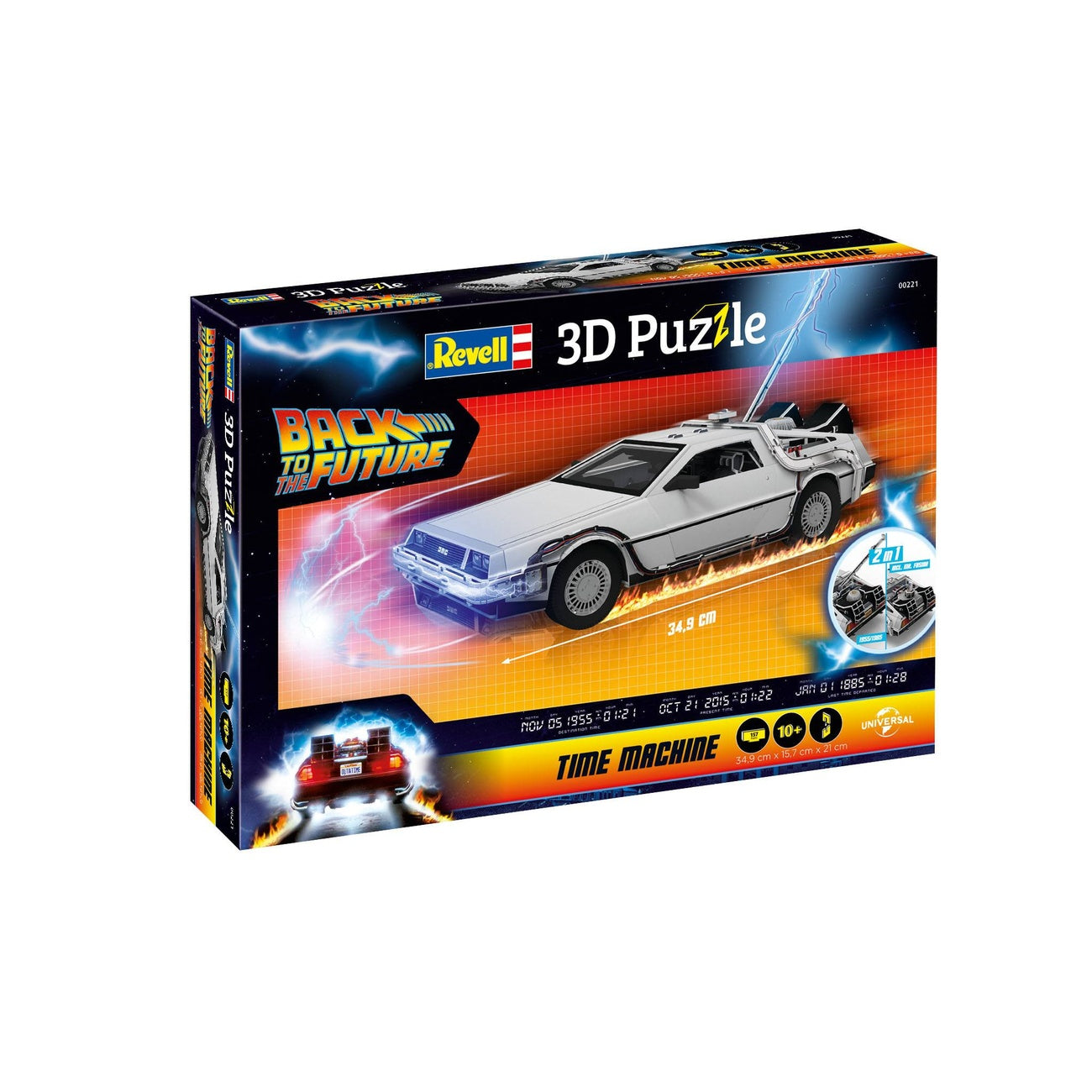 Product image Back to the Future 3D Puzzle Time Machine