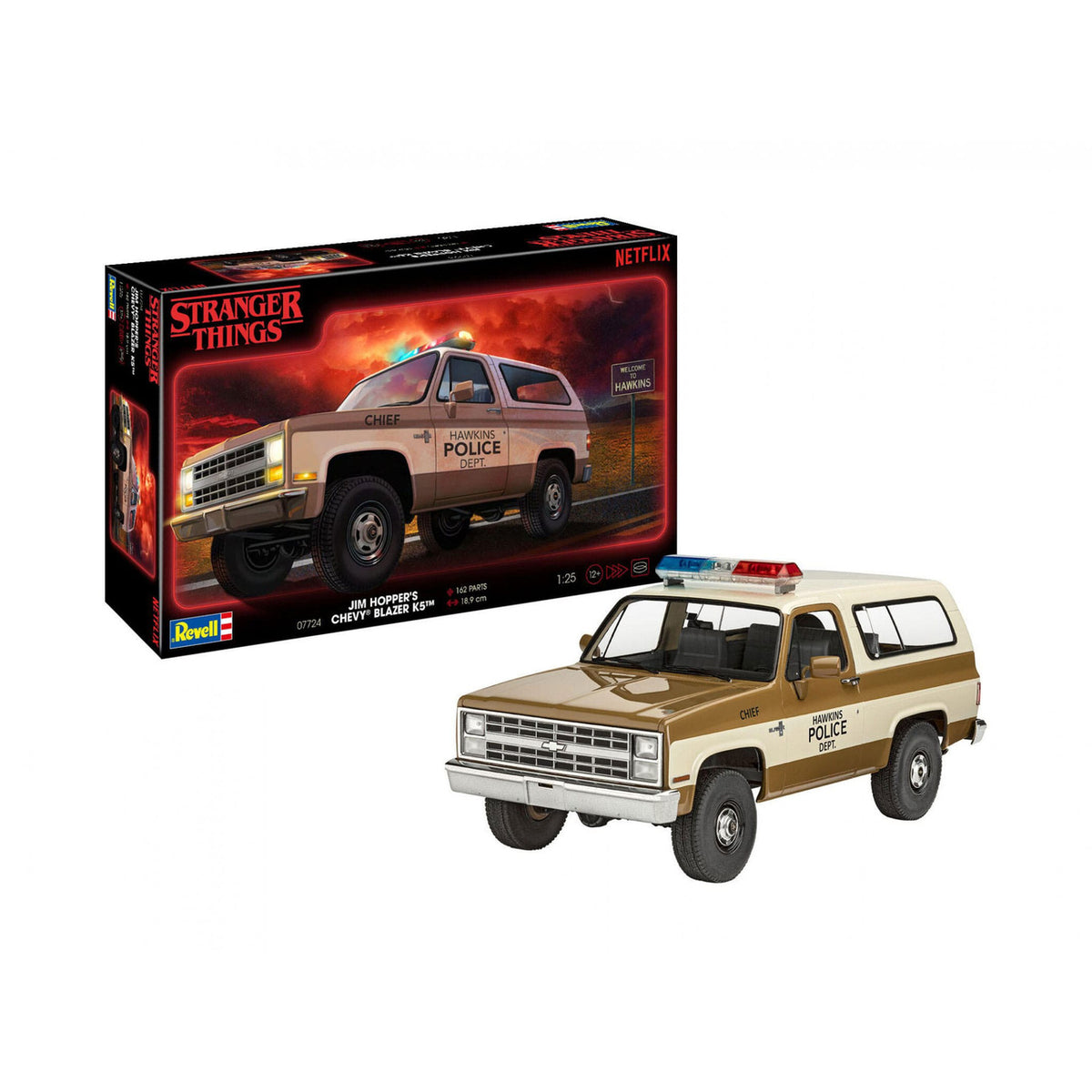 Immagine del prodotto Stranger Things Modellino in kit 1/25 Chevrolet K5 Blazer 1985 19 cm