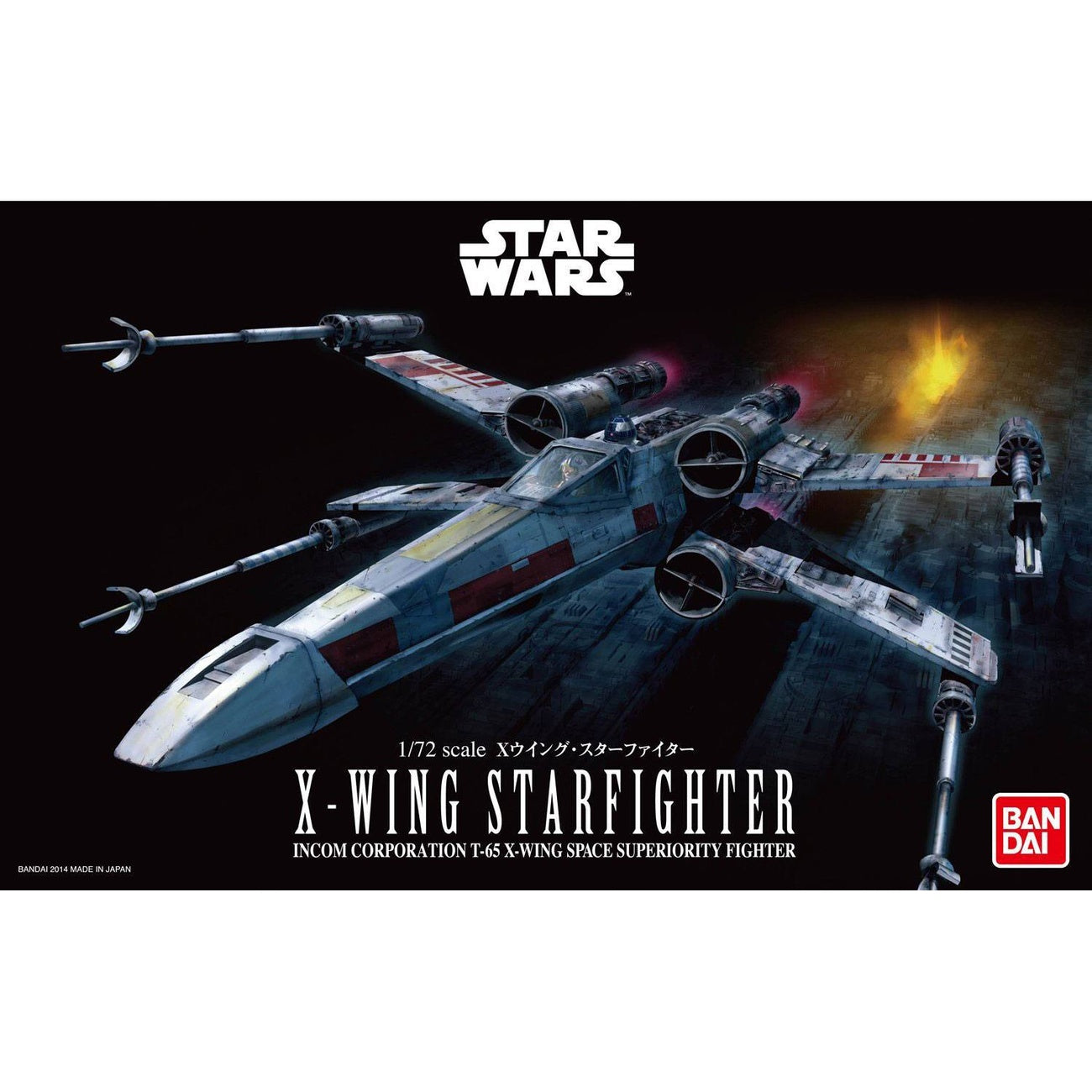 Immagine del prodotto Star Wars Kit di modellismo in plastica 1/72 X-Wing Starfighter