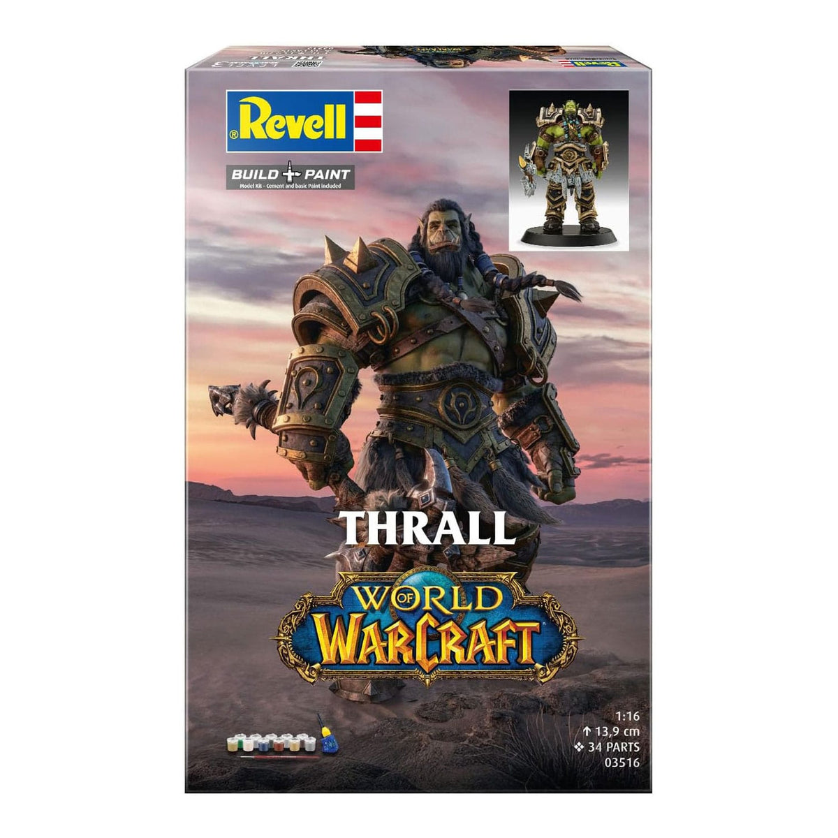 Immagine del prodotto World of Warcraft Set regalo kit di modellismo 1/16 L’Orco Thrall 13 cm