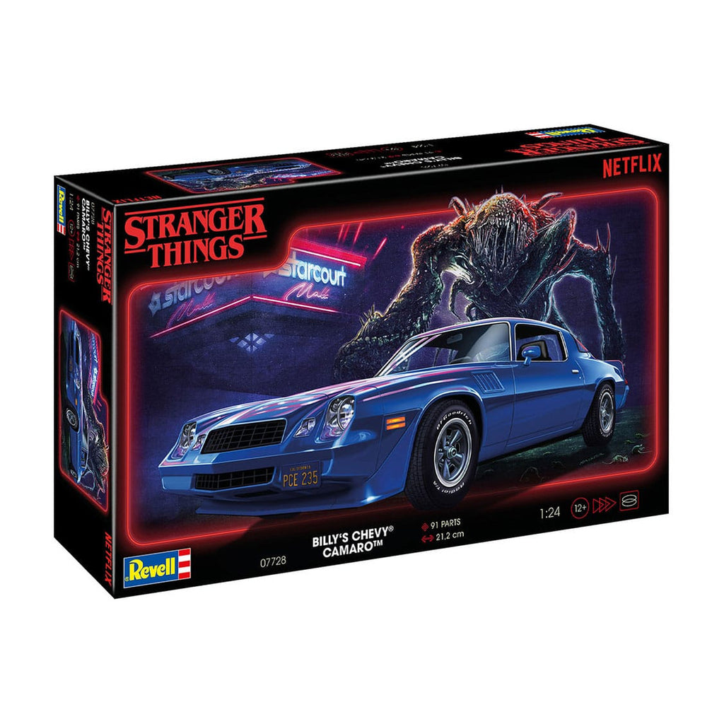 Immagine del prodotto Stranger Things Kit di modellismo 1/25 Chevy Camaro Z/28 19 cm