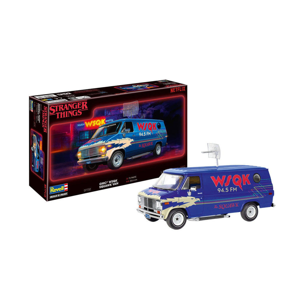 Immagine del prodotto Stranger Things Modellino 1/25 Squawk Van 21 cm