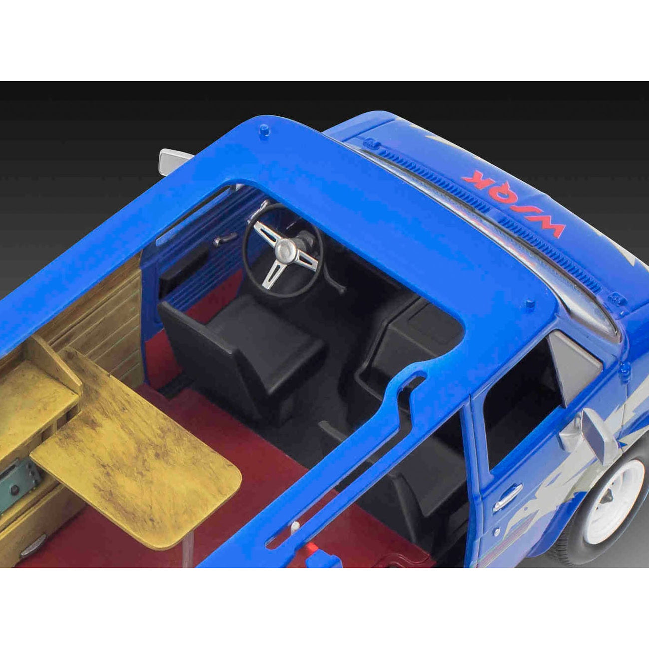 Immagine del prodotto Stranger Things Modellino 1/25 Squawk Van (Aqua Color) 21 cm