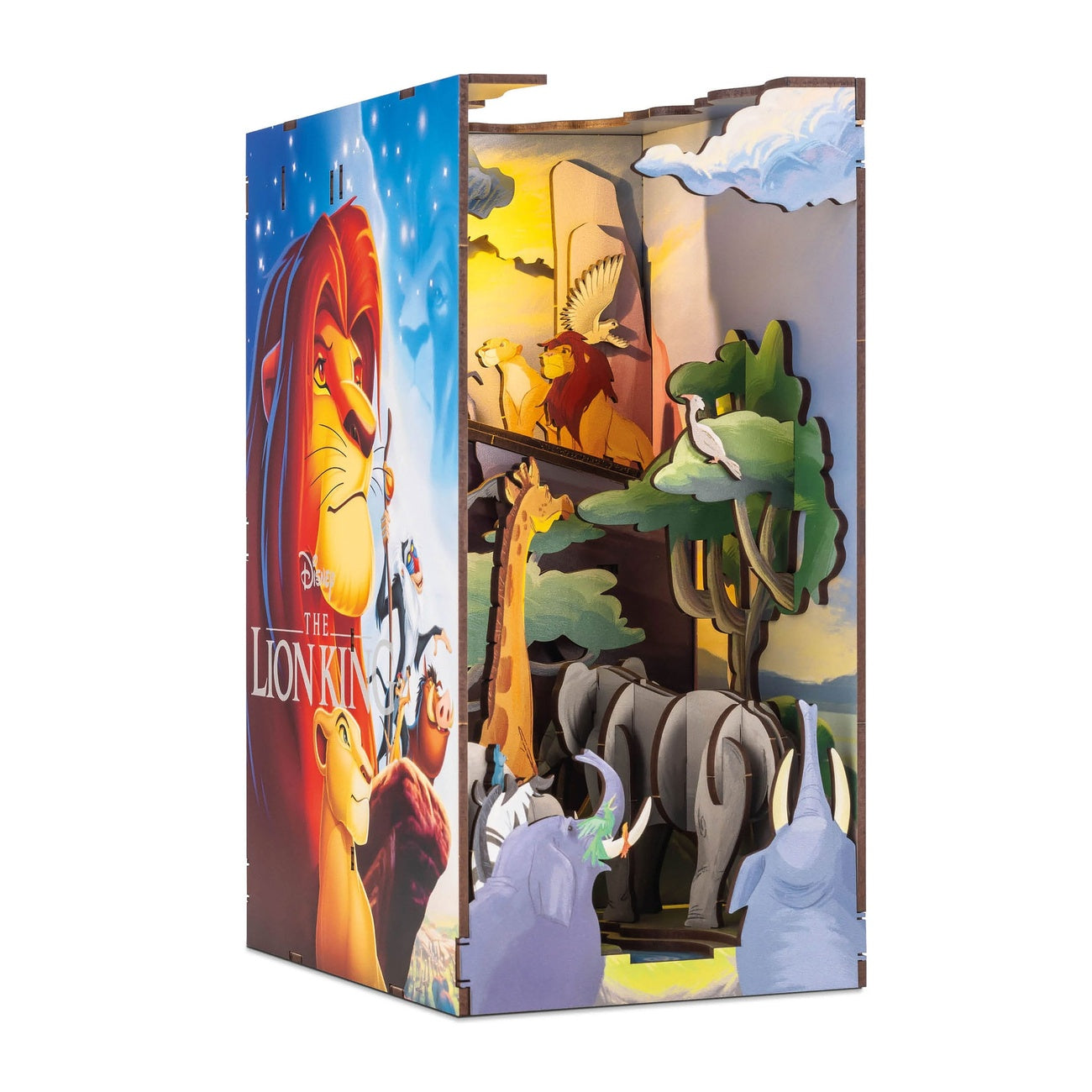 Immagine del prodotto Disney Tiny Adventures Book Nook Mini diorama Il Re Leone 23 cm