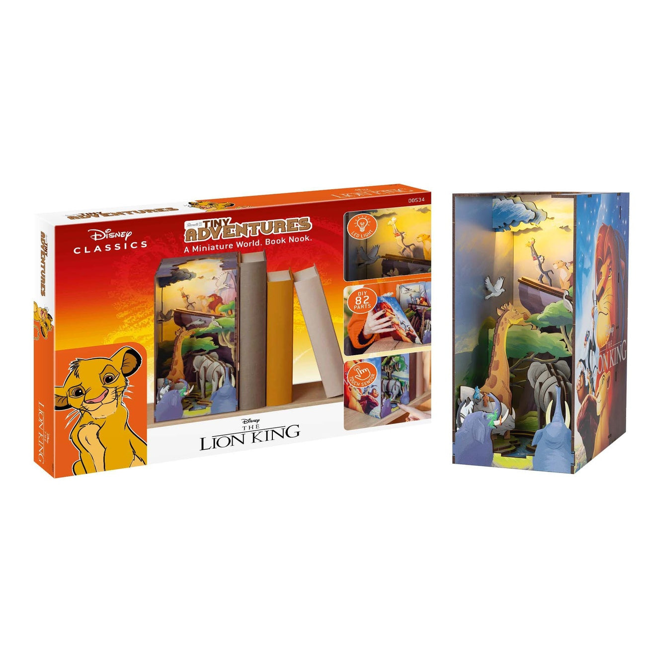 Immagine del prodotto Disney Tiny Adventures Book Nook Mini diorama Il Re Leone 23 cm