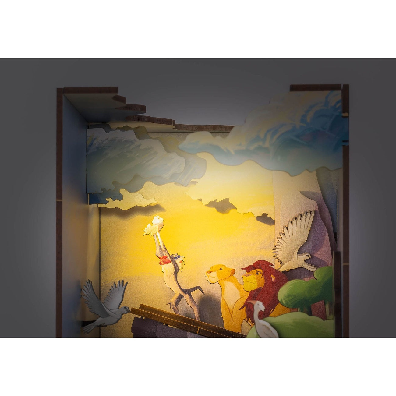 Immagine del prodotto Disney Tiny Adventures Book Nook Mini diorama Il Re Leone 23 cm