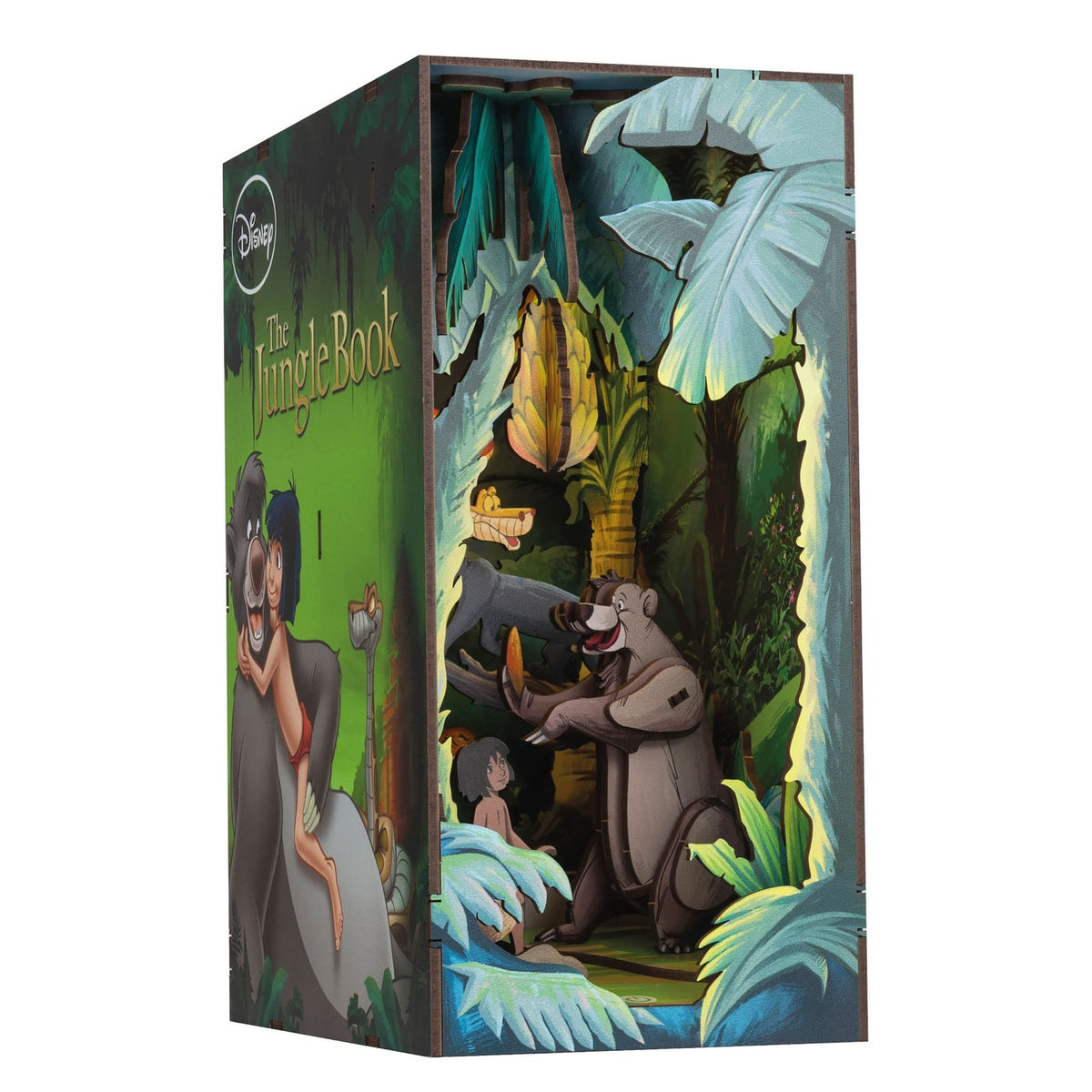 Immagine del prodotto Disney Tiny Adventures Book Nook Mini diorama Il libro della giungla 23 cm