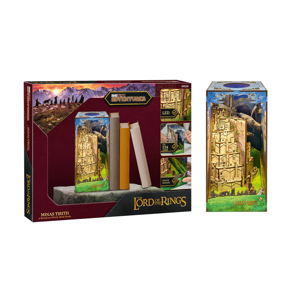 Immagine del prodotto Il Signore degli Anelli Tiny Adventures Book Nook Mini Diorama Minas Tirith 23 cm