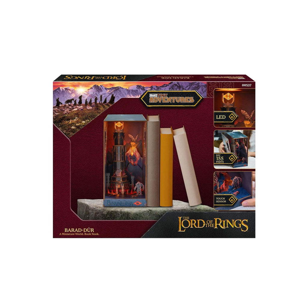 Immagine del prodotto Il Signore degli Anelli Tiny Adventures Book Nook mini diorama Barad-dûr 23 cm