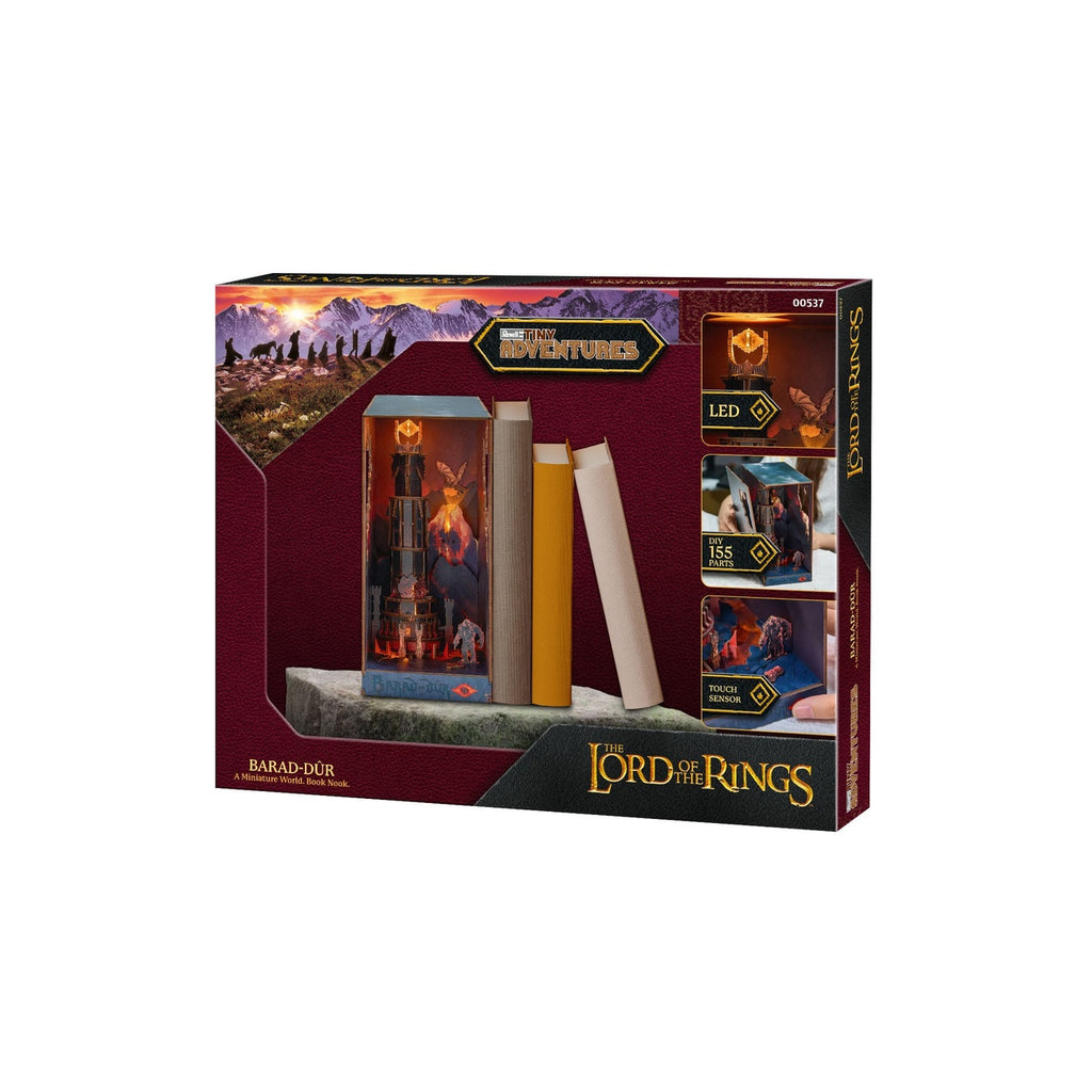 Immagine del prodotto Il Signore degli Anelli Tiny Adventures Book Nook mini diorama Barad-dûr 23 cm