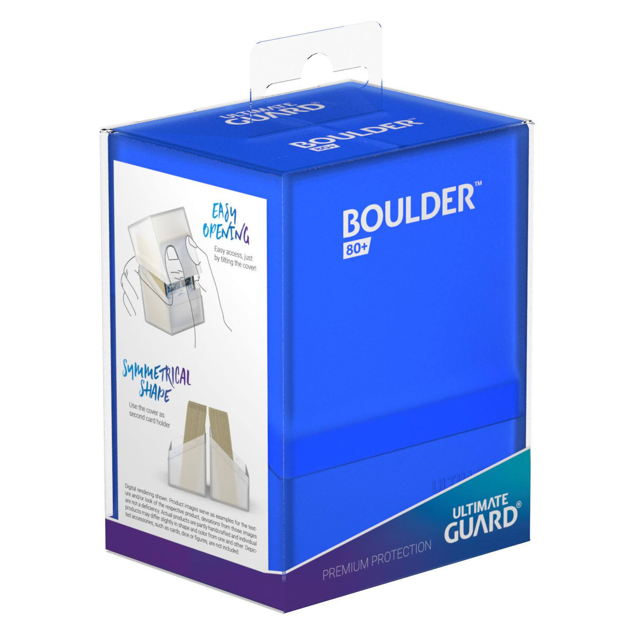 Product image Ultimate Guard Boulder 80+ - Sapphire