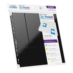 Immagine del prodotto Ultimate Guard Pagine QuadRow 24 Tasche Side-Loading (10) - Nero