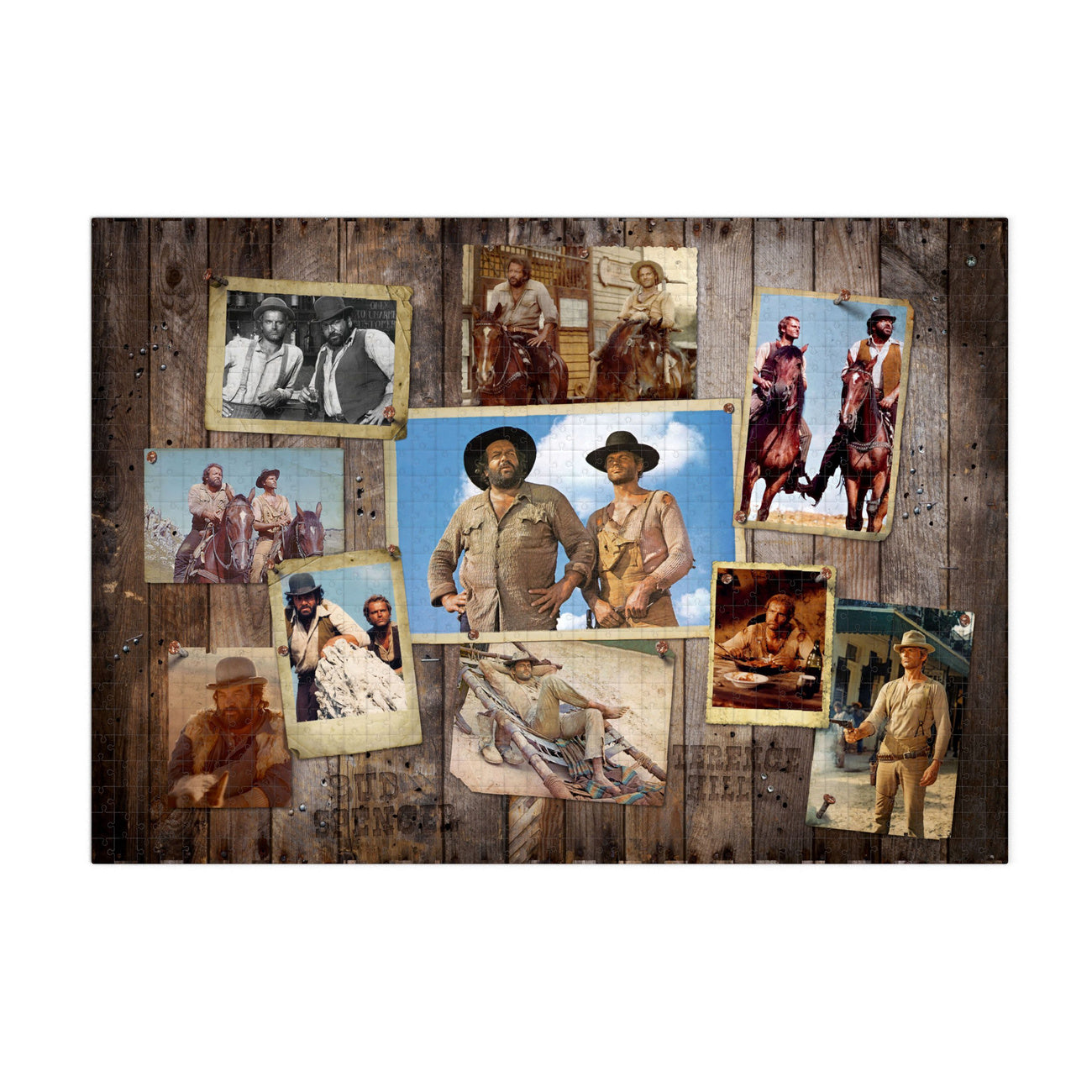 Immagine del prodotto Bud Spencer & Terence Hill Puzzle Muro di foto western (1000 pezzi)