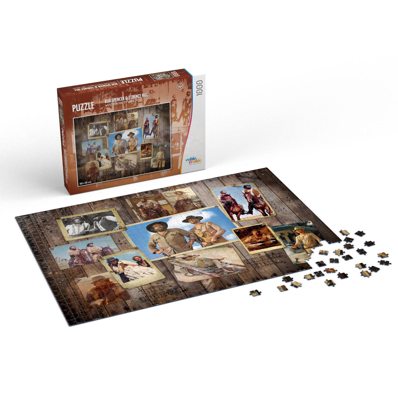 Immagine del prodotto Bud Spencer & Terence Hill Puzzle Muro di foto western (1000 pezzi)