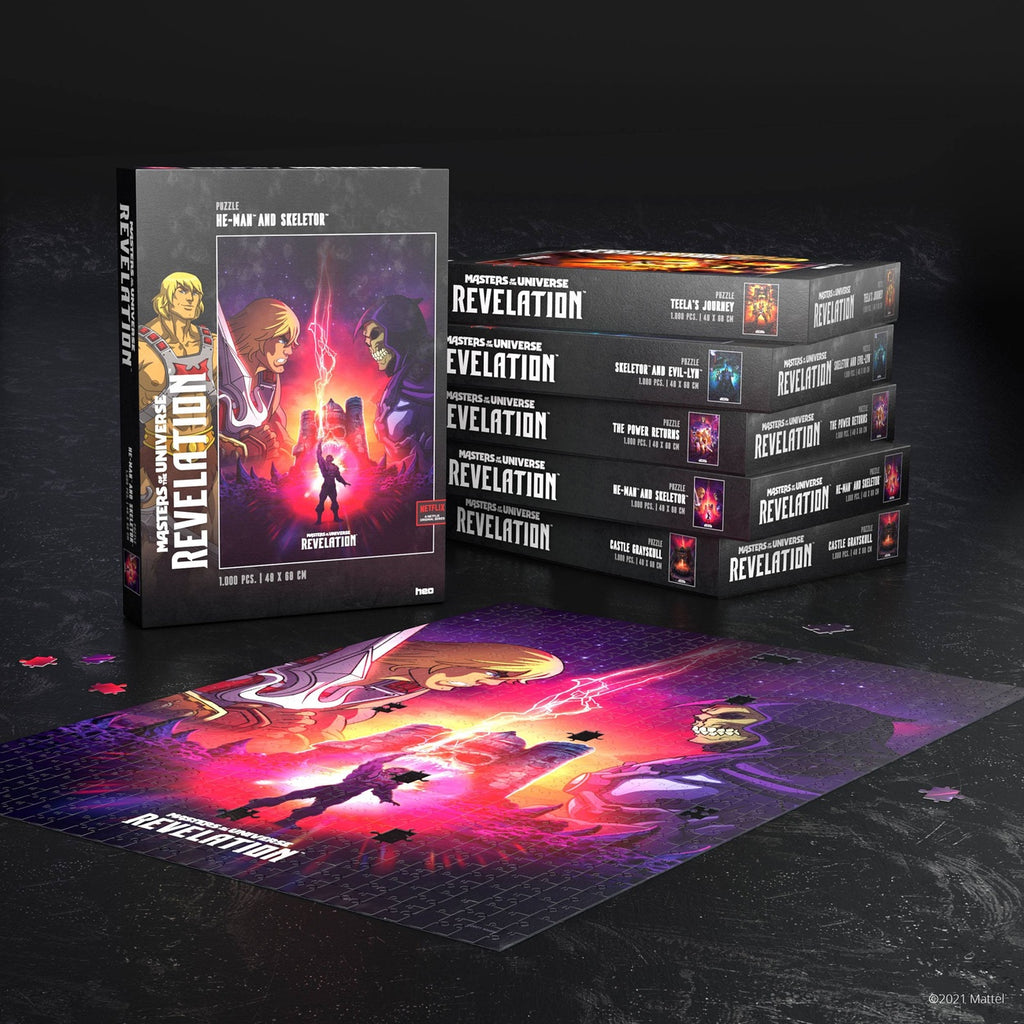Immagine del prodotto Masters of the Universe: Revelation™ Puzzle He-Man™ e Skeletor™ (1000 pezzi)