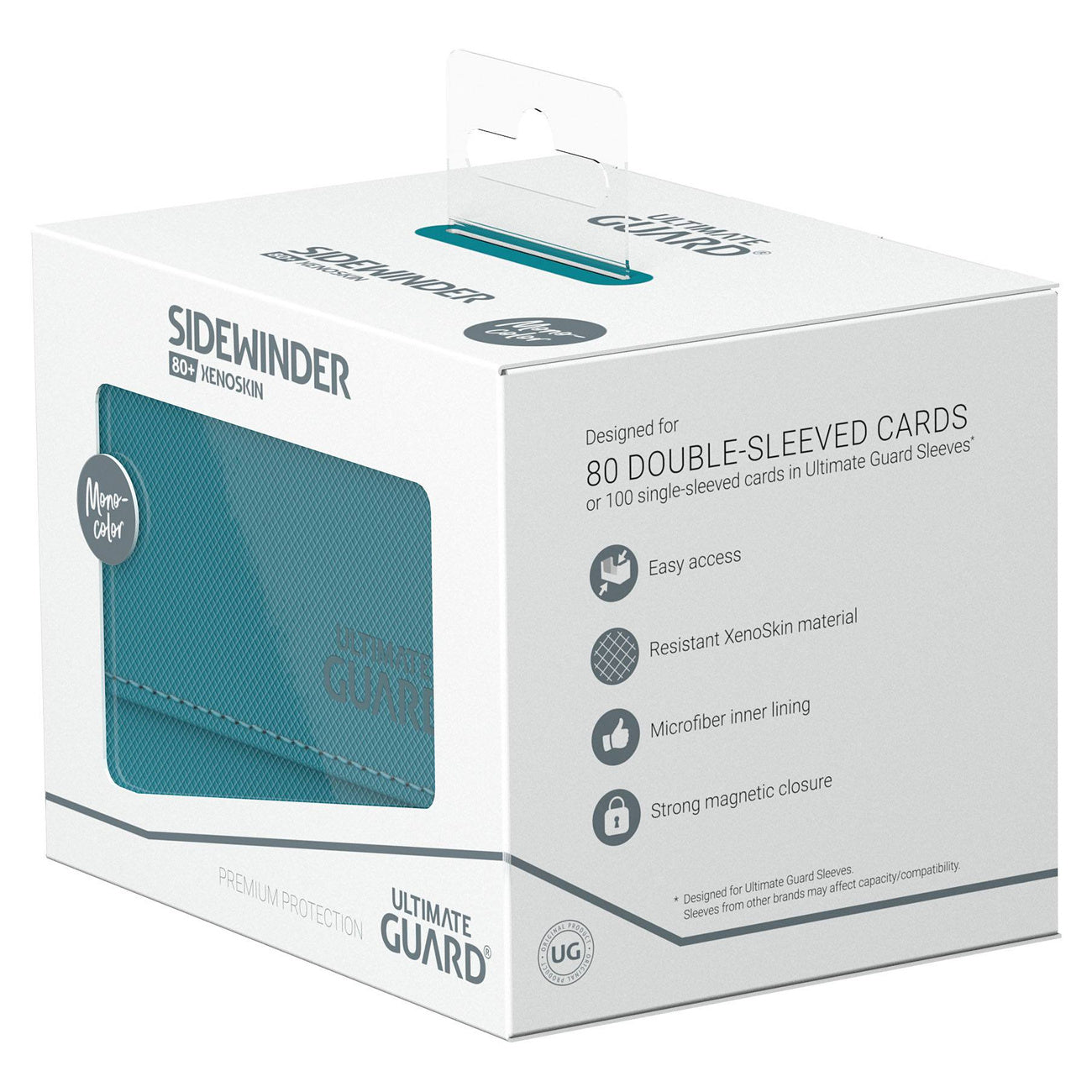 Immagine del prodotto Ultimate Guard Sidewinder 80+ Xenoskin – Petrolio