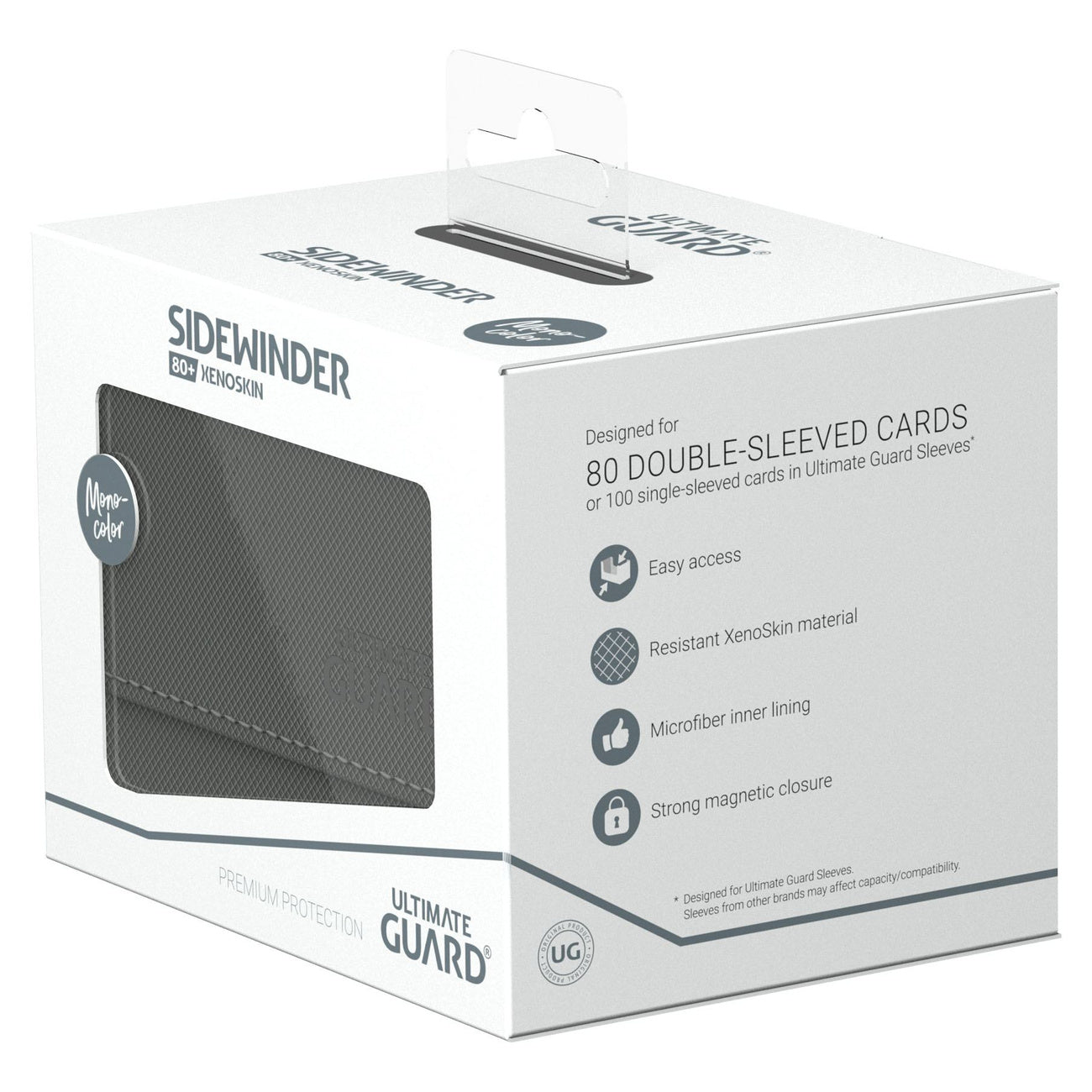 Immagine del prodotto Ultimate Guard Sidewinder 80+ Xenoskin - Grigio