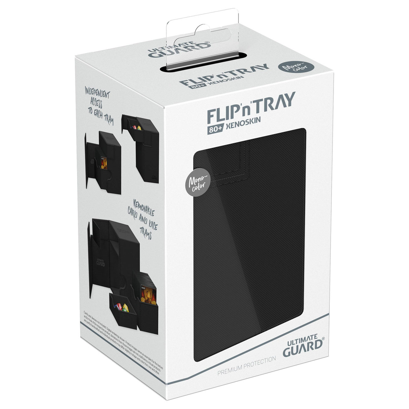 Product image Ultimate Guard Flip'n'Tray 80+ Xenoskin - Black