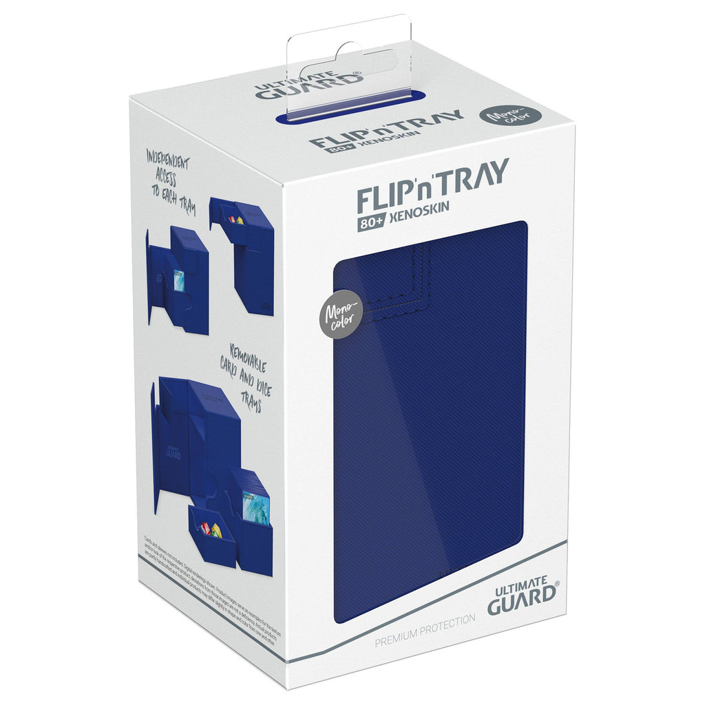 Immagine del prodotto Ultimate Guard Flip'n'Tray 80+ Xenoskin - Blu
