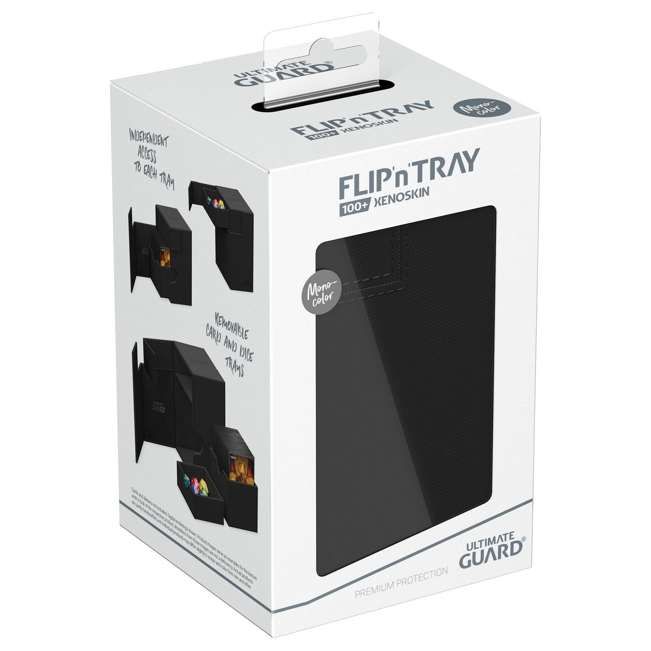 Immagine del prodotto Ultimate Guard Flip'n'Tray 100+ Xenoskin - Nero
